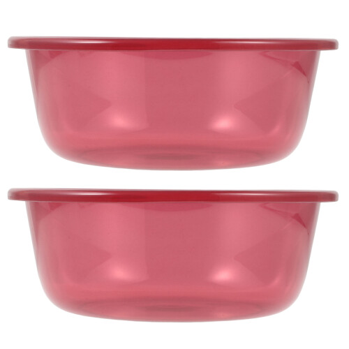 2Pcs Multi-Use Kitchen And Laundry Wash Basin For Clothes Foot Bath
