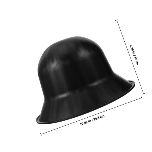 8Pcs Portable Black Plastic Hat Stands Hat Support for Various Hats 1