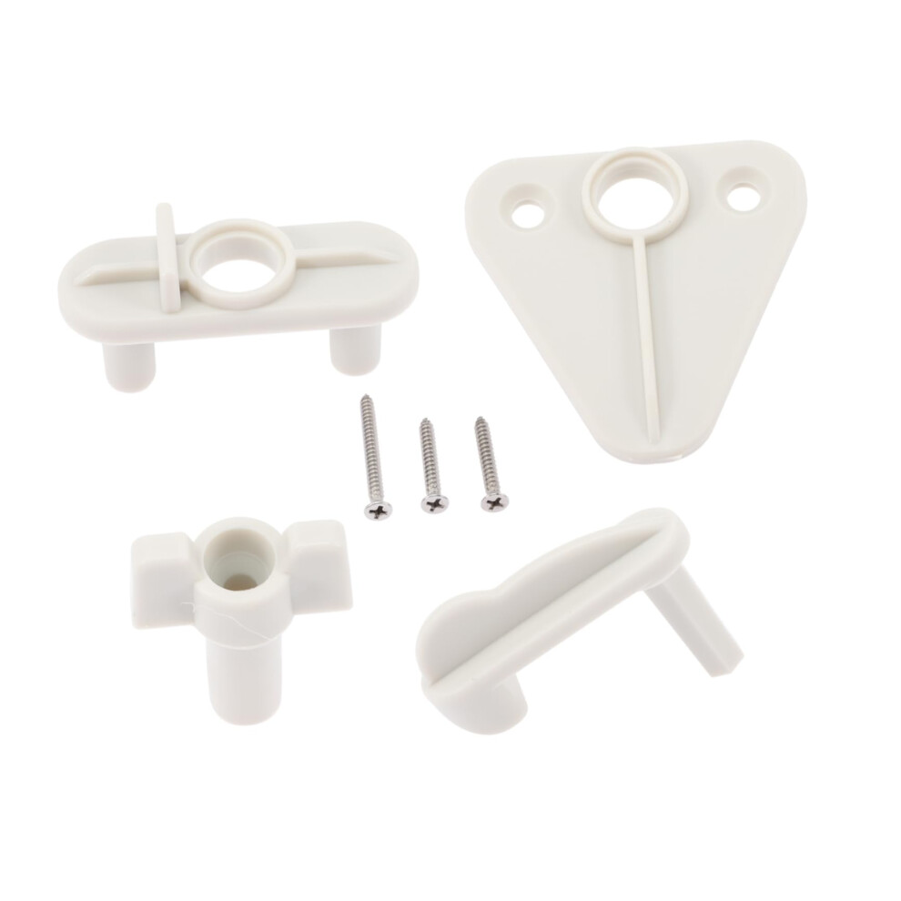 Boat Gate Latch Replacement Lightweight White Door Lock For Yachts Rvs And Ships Easy To Install 9339159410912