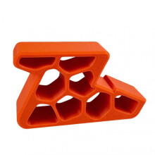 (Orange) Heavy Duty Window Balcony Door Stopper Anti-Slip, Rail-Lock Design for Bedroom, Apartment, Garage & Home Use
