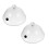 2 Pezzi Coperchi Per Cupola Fumogeno Cucina Infusore 11