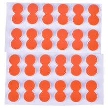 24Pcs Orange Fly Fishing Strike Indicators - Premium EVA Buoyant Floats