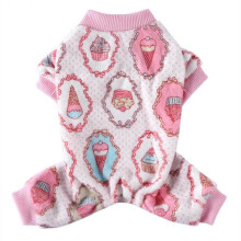 (XL, Pink) Pet Pajamas for Dogs Soft Clothes Pet Dog Pajamas Jumpsuit Stretchy Doggie Puppy Clothes Outift