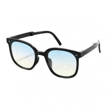 (Gradually Blue) Fashion Foldable Sunglasses Personalized Driving UV Protection Glasses for Women Men Unisex