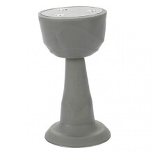 (Gray Straight) Punch-free Silicone Door Stop Flexible Anti-bump Door Block Wear-resistance Anti-collision Doorstop