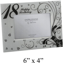 Juliana '50th Happy Birthday' Photo Frame 4x6