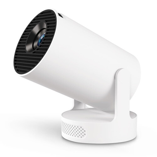 Mini 720P HD Portable LED Projector 4K Decoding Auto Keystone Correction 25110 Inches Screen