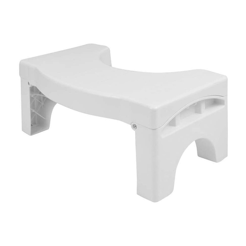 Squat Toilet Stool, Heavy-Duty Bathroom Stool, Compact Storage Poop Stool For Colon Health, Doctor Recommended, Family-Friendly Design, Non-Slip Base