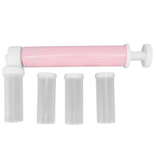 Manuelle Airbrush-Pumpe zum Färben von Kuchenglasur mit Verriegelungssystem, auslaufsichere Konstruktion, geeignet für DIY-Kuchendekorationen,