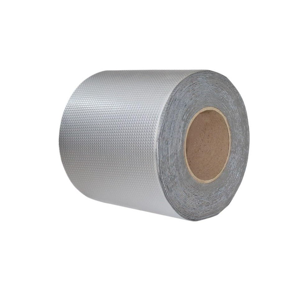 Roof Leak Tape 50Mm X 3M Aluminum Foil Butyl Waterproof Temperature Resistant Selfadhesive Crack 9339159411889