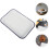 Enamel Baking Sheet Pan - White Ceramic Nonstick Rectangular Tray 9