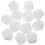 12Pcs Children Cake Craft White Foam Models for DIY Decor and Learning 3