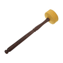 1Pc Singing Bowl Mallet Wooden Rod Practical Stick Yellow