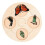 Cognitive Model Schijf Levenscyclus Leer Speelgoed Dieren Bord Kind 7