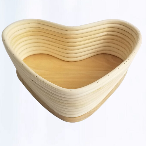 Khaki Vine Proofing Basket Bamboo Baking Basket for Bakers 2