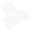 3 pezzi stencil e , per scrapbooking e diario, bianco 9