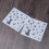 3 pezzi stencil e , per scrapbooking e diario, bianco 10