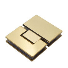 Mental Door Hinge Stainless Steel Door Hinges Glass Shower Door Hinge Gold Finish Wall Mount Glass Bathroom Hardware
