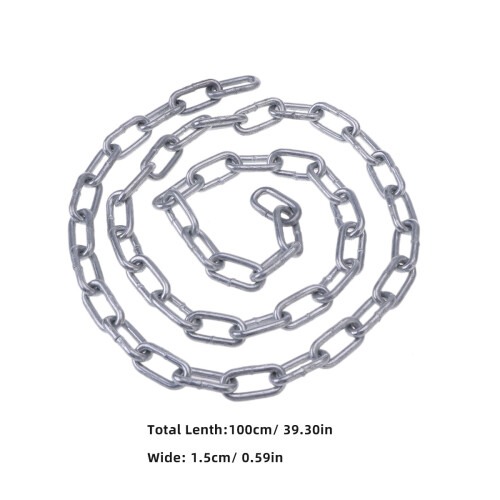1 Meter 4 Mm Diameter IJzeren Ketting Metaalrol Multifunctioneel 1