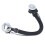 Concealed Overflow Drain Pipe Flexible for SPA Bathtub Bathroom & Kitchen Use 1