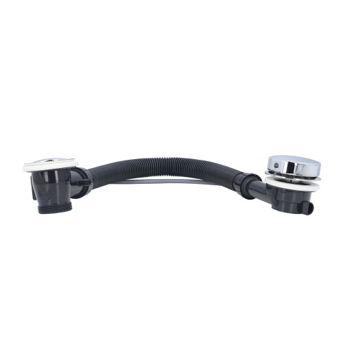 Concealed Overflow Drain Pipe Flexible for SPA Bathtub Bathroom & Kitchen Use 2