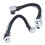 Concealed Overflow Drain Pipe Flexible for SPA Bathtub Bathroom & Kitchen Use 11