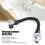 Concealed Overflow Drain Pipe Flexible for SPA Bathtub Bathroom & Kitchen Use 12
