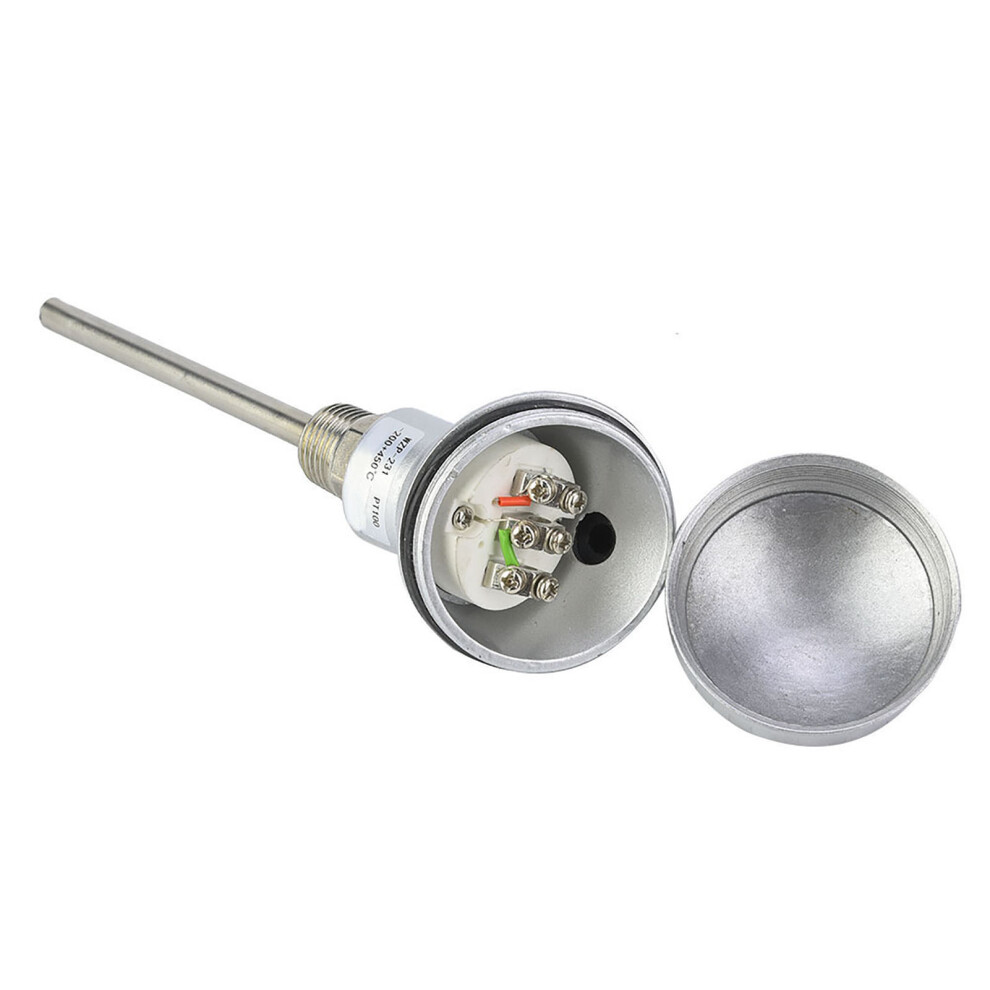 Durable RTD PT100 Sensor Probe 1/2" NPT Thread 100mm Thermocouple