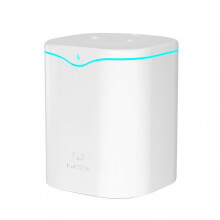 (White) 2L 2 Spray Port Air Humidifier For Bedroom Auto Shut Off Fine Mist USB Powered