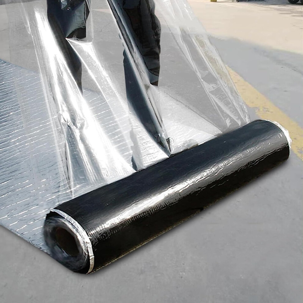 Selfadhesive Bitumen Tape Aluminum Foil Roof Tape 1X2m Sealant For Roof Leaks Surface Cracks Window Sill Gaps 9323874150741