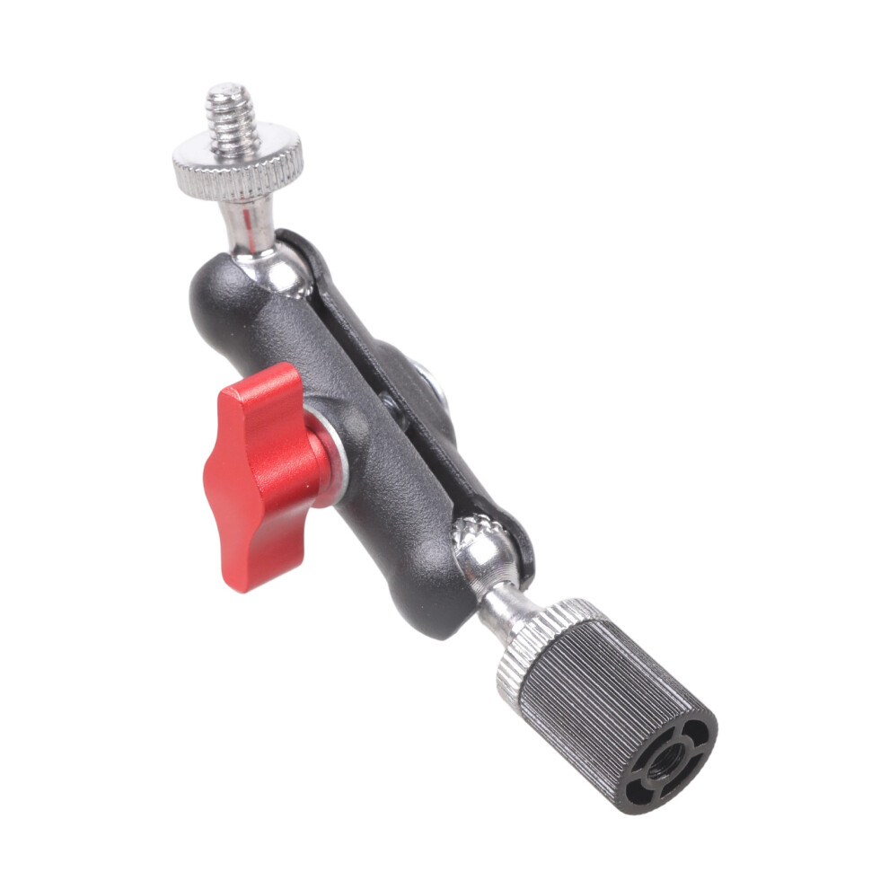 1/4Inch Male To Female Joint Base Double Socket Arm- Color Red 7754000534586