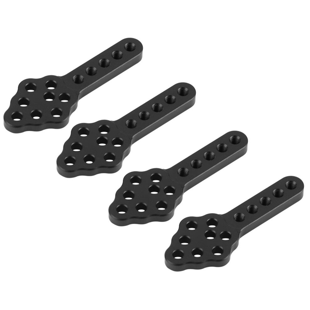 Enhance Crawler Performance With 1/10 Rc Shock Mount Plates - Black 9311363687595
