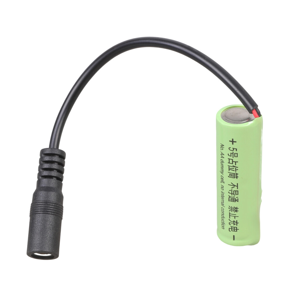 0V Noncharging 2A Battery Simulators- 5.5X2.5mm Female Green 7754000535682
