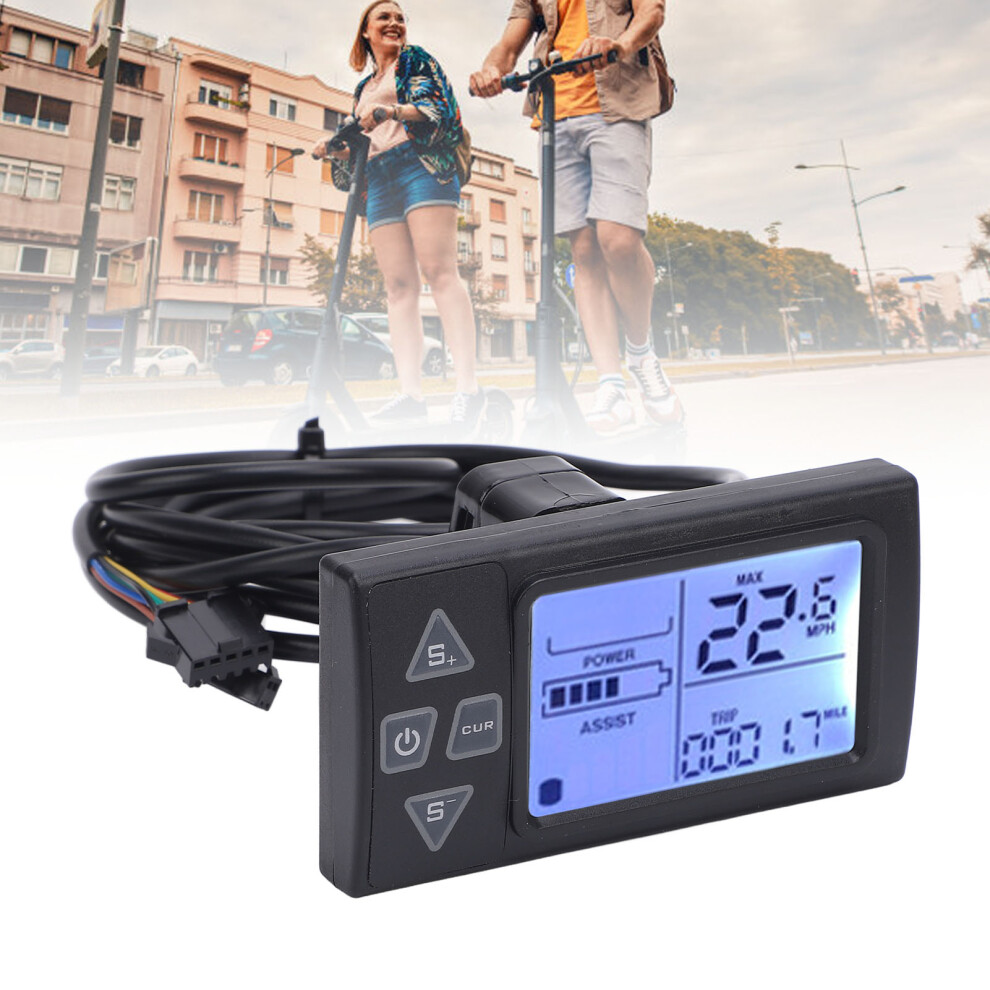 Electric Lcd Display Meter 861 Rainproof Control Panel For Scooter Accessories 9331363688583