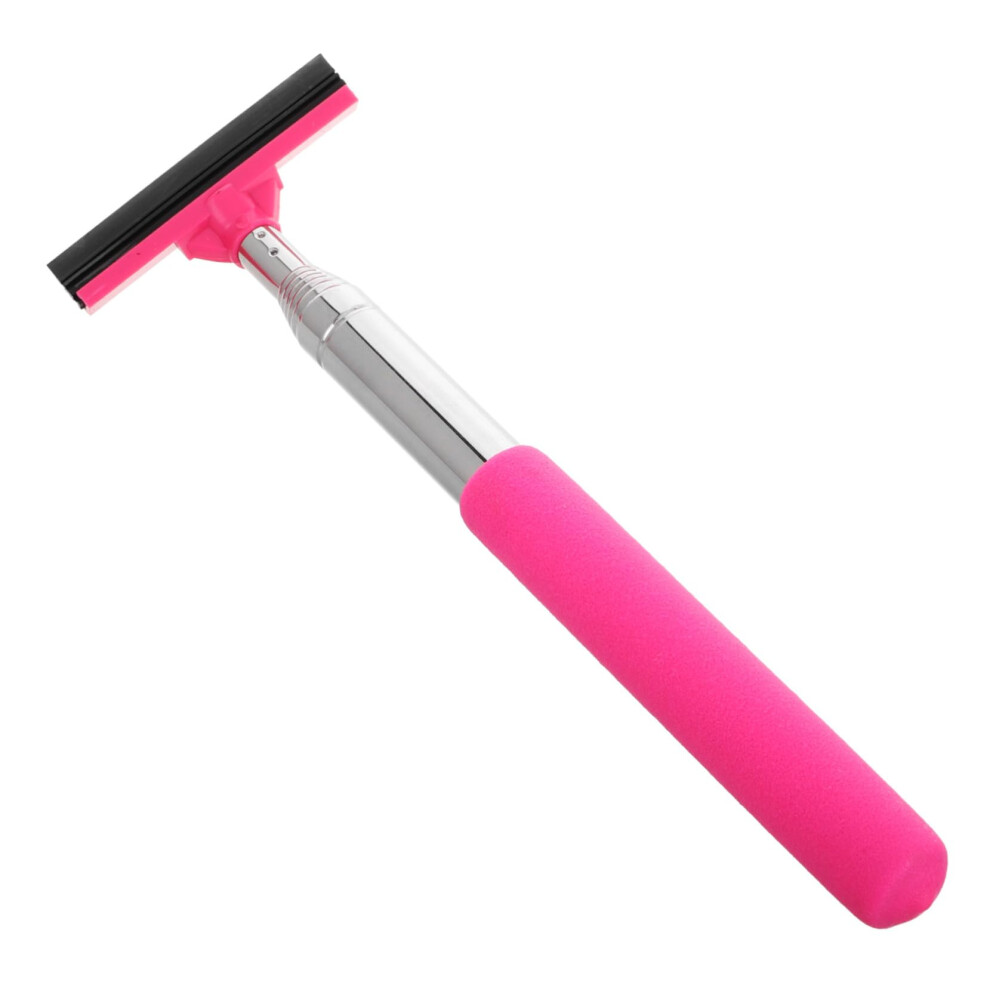 Retractable Car Rearview Mirror Wiper Extendable Arm Windshield Water And Fog Removal Diy Installation Pink 9323874151137