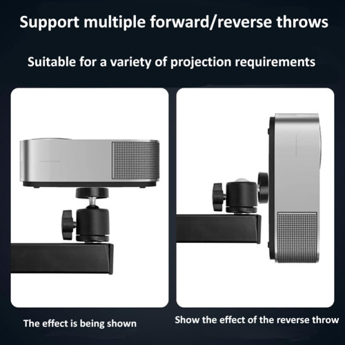 Foldable Projector Wall Mount Universal Adjustable Ceiling Wall Mount Stand For Projectors Bracket Support Aluminum 1