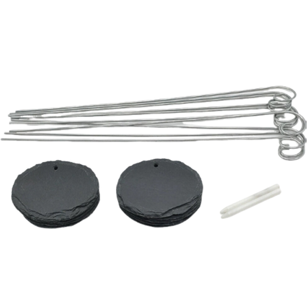 (Oval10x8cm) Plant Stickers And Tags Weather-restant Stone Slab Plant Labels Stone-image-OPC-PN6TH7Z-NEW