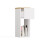 GALAX 20/1S WHITE/ARTISAN BEDSIDE TABLE 7