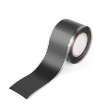 Butyl Tape 1Piece Black SelfAdhesive Silicone Tape Pipe Sealing Tape Fiber Waterproof Adhesion Length 1.5M