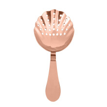 Stainless Steel Cocktail Strainer Rose Gold Ice Strainer Barware For Bartenders FoodGrade RustResistant Portable Tool