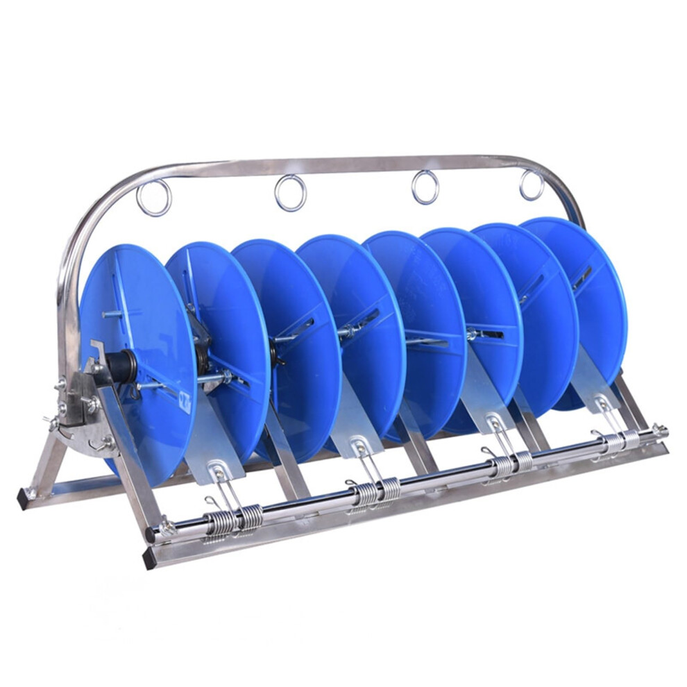 Wire Reel Rack Stainless Steel Dispenser For Electricians, Cable Spool Holder, Fits Reels Up To 27.5X10 Cm Dia, 75 Cm 9339159415832