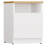 GALAX 30/1D WHITE/ARTISAN BEDSIDE TABLE 10