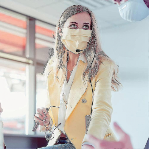 Draagbare stemversterker voor leraren, microfoonheadset, oplaadbare luidspreker voor training, tou 2025 2