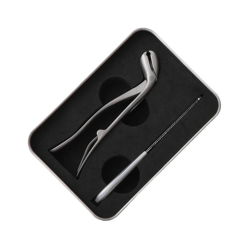 Silver/Grey ( Set) Stainless Steel Portable Thick Nail Trimming Tools Safe And Durable