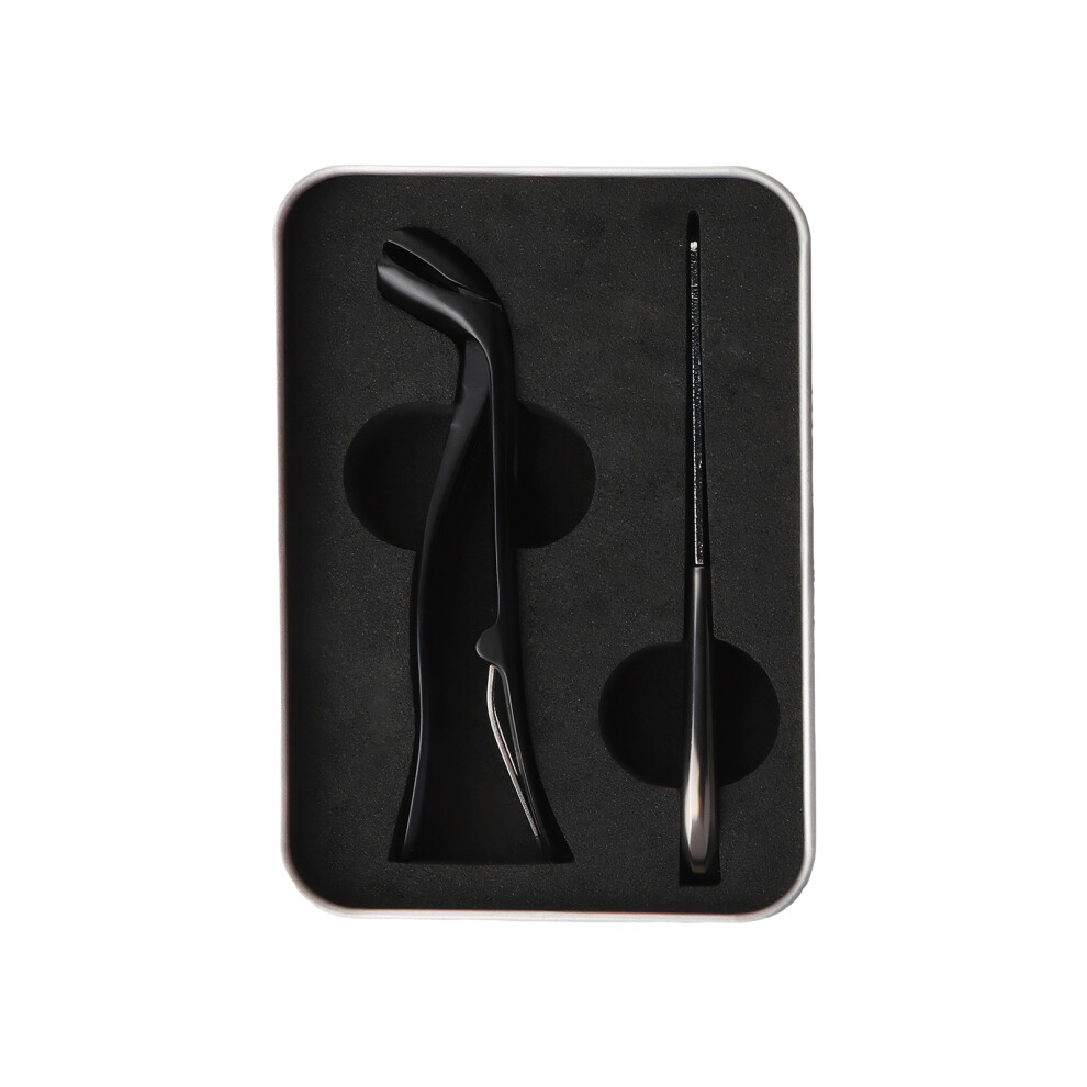 Black (Charcoal Set) Stainless Steel Portable Thick Nail Trimming Tools Safe And Durable