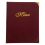 A4 Menu Holder Dark Red Book for Restaurant Dining 1Pack 2