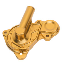 Motorrad-Wasserpumpenabdeckung für XMAX 125-400 2017-2024 CNC-Aluminium Gold