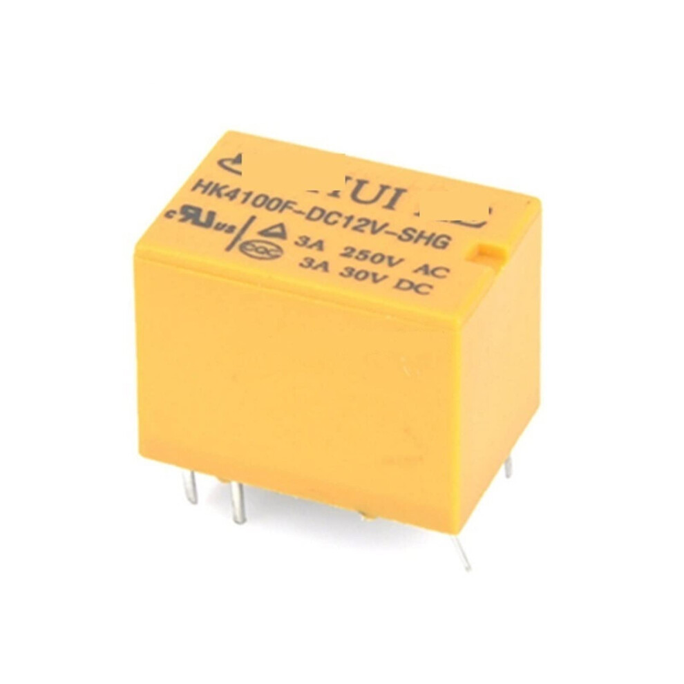 Dc3v 5Pcs Relays 6Pin Relay 3A/250Vac 3A/30Vdc Dc5v Dc9v Dc12v Dc24v 9323874153049
