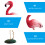 handgemaakte wollen flamingo versiering diy 9