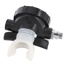 Scuba Diving Regulator Second Stage with Silicone Mouthpiece, ABS Aluminum Alloy